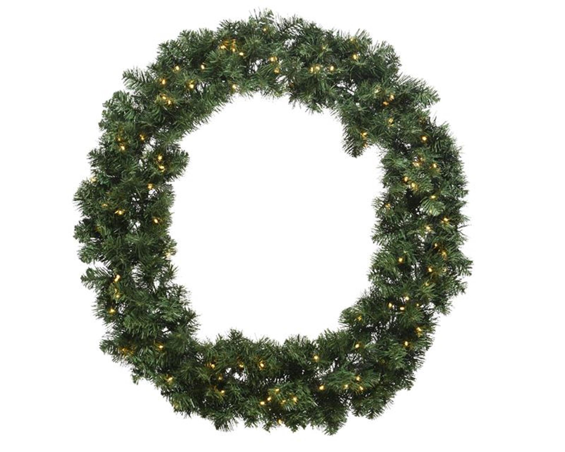 Decoris Couronne de Noël impériale 40-LED 50cm