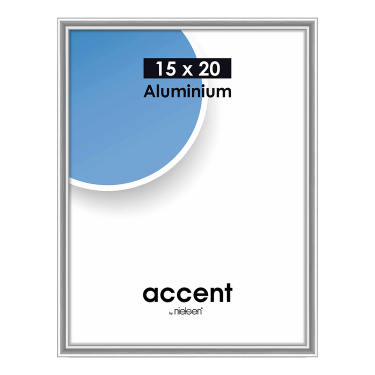 Nielsen Design Nielsen Frame photo 53425 Accent Steel Gris 18x24 cm