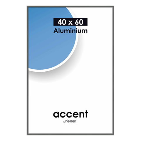 Nielsen Design Nielsen Frame photo 55125 accent Steel Gris 40x60 cm