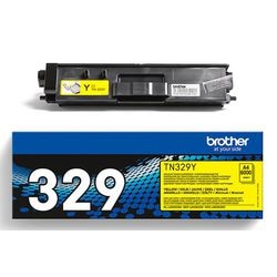 Cartouche de Toner brother tn-329y jaune d'origine