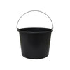 Godet en plastique noir 12 litres
