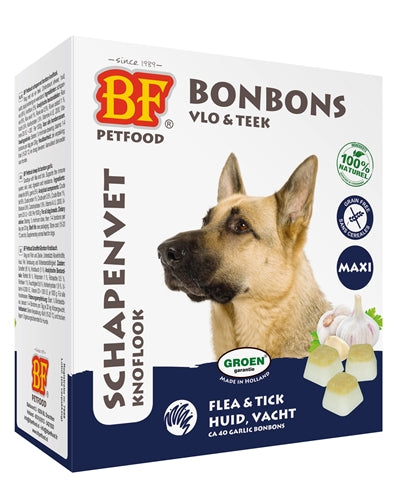 Biofood mouton vétérinaire maxi bonbons ail