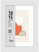 Nielsen design cadre photo nielsen 3211202 bois 19 blanc 10x15 cm