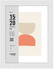 Nielsen design cadre photo nielsen 3217202 bois 19 blanc 15x20 cm