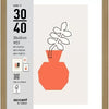 Nielsen design cadre photo nielsen 3230204 bois 19 naturel 30x40 cm