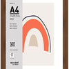 Nielsen design nielsen photo frame 3221205 wood 19 walnut 21x29.7 cm