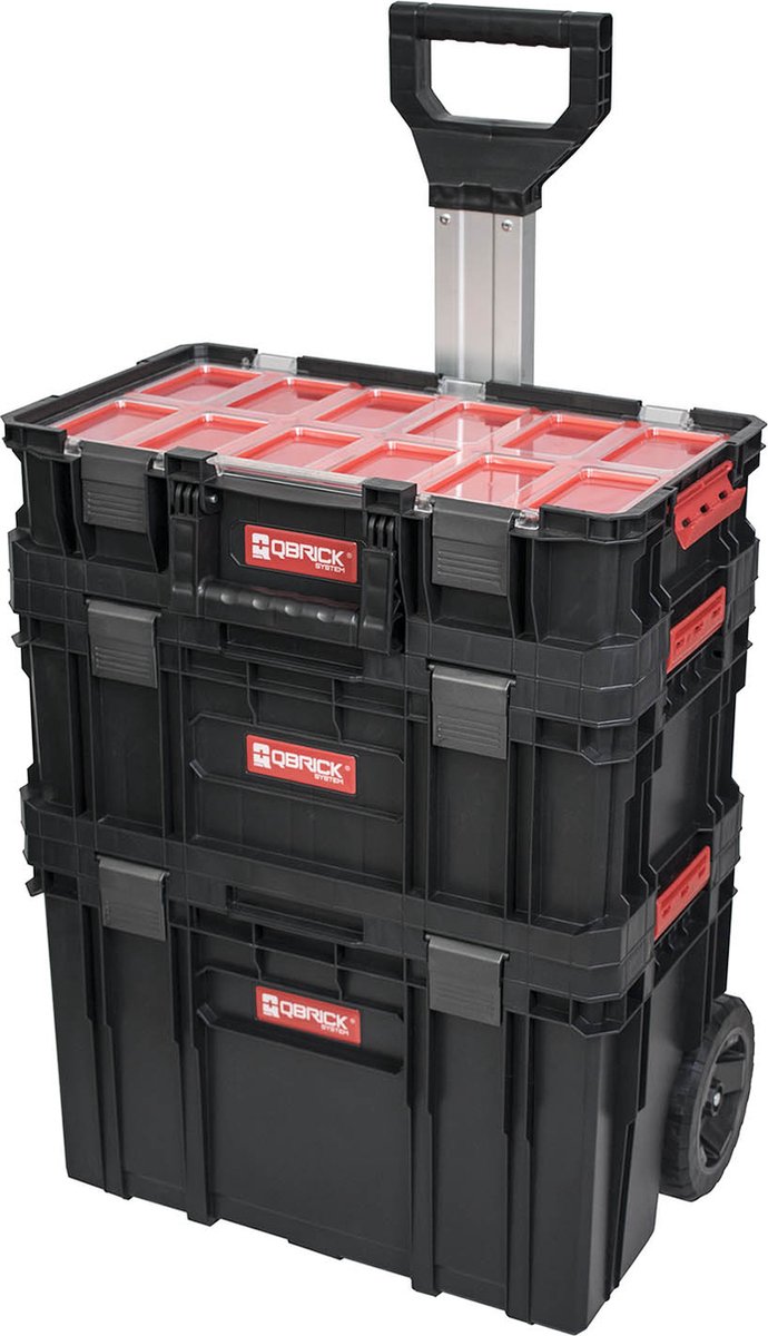 Chariot à outils système Qbrick system two plus - ensemble comprenant une mallette à outils et un organisateur