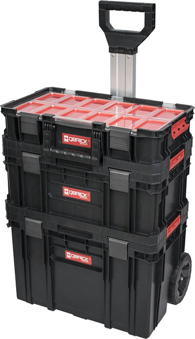 Chariot à outils système Qbrick system two plus - ensemble comprenant une mallette à outils et un organisateur