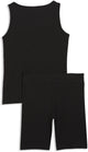 Puma ess - ensemble débardeur côtelé surélevé et leggings courts g