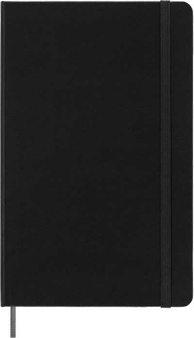 Carnet Moleskine - collection intelligente - grand - couverture rigide - vierge - noir