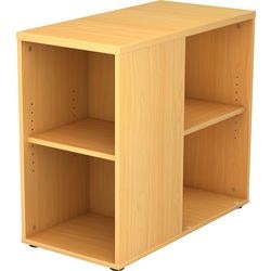 Bureau Bach caisson haut à tiroirs hêtre 40 x 80 x 72 cm