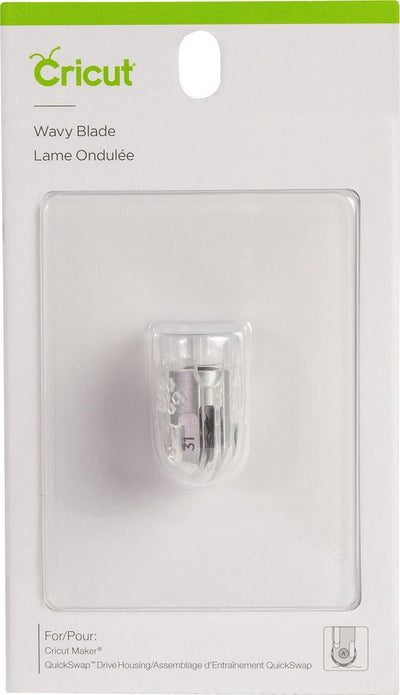 Cricut 2007455 lame de rechange forme d'onde métal
