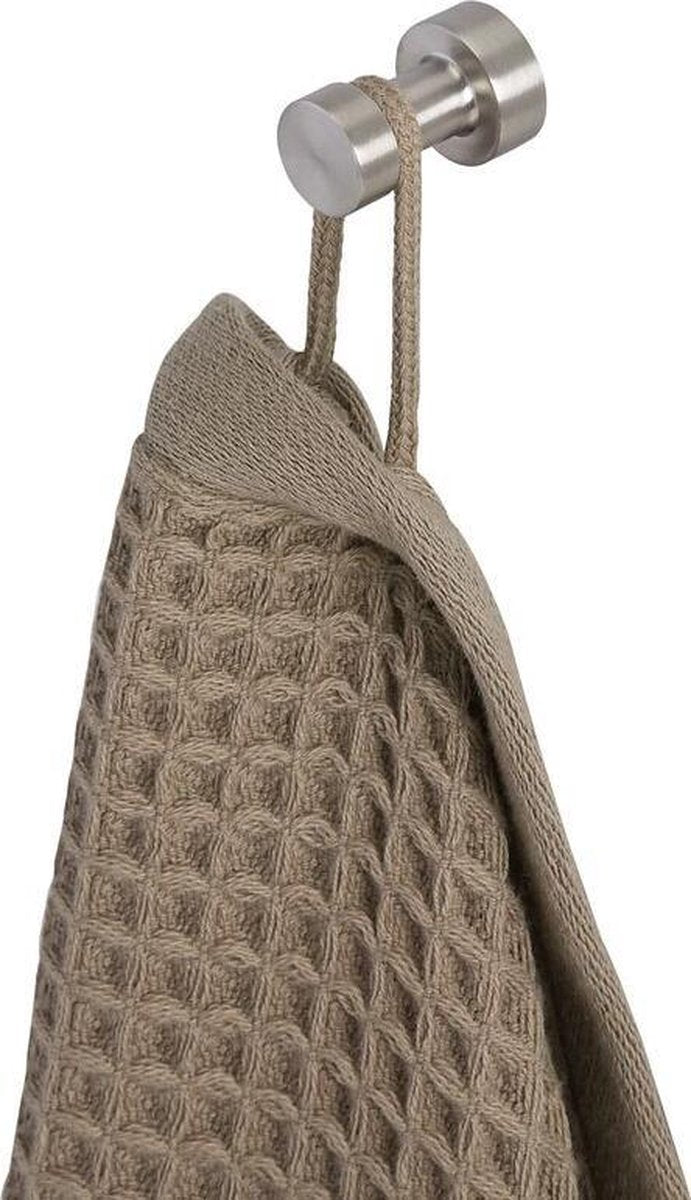 Crochet à serviette Geesa nemox - acier inoxydable brossé