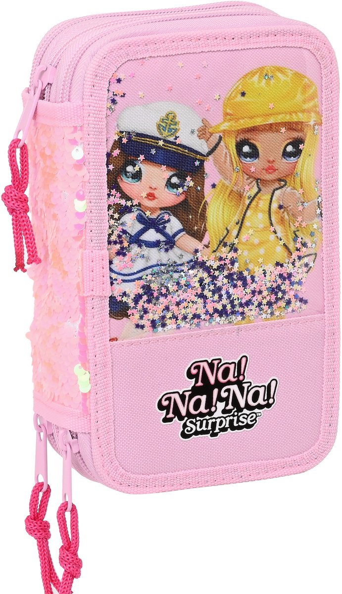 Après! après! après! trousse remplie de surprises, sirène - 36 pièces - 19,5 x 12,5 x 5,5 cm - polyester