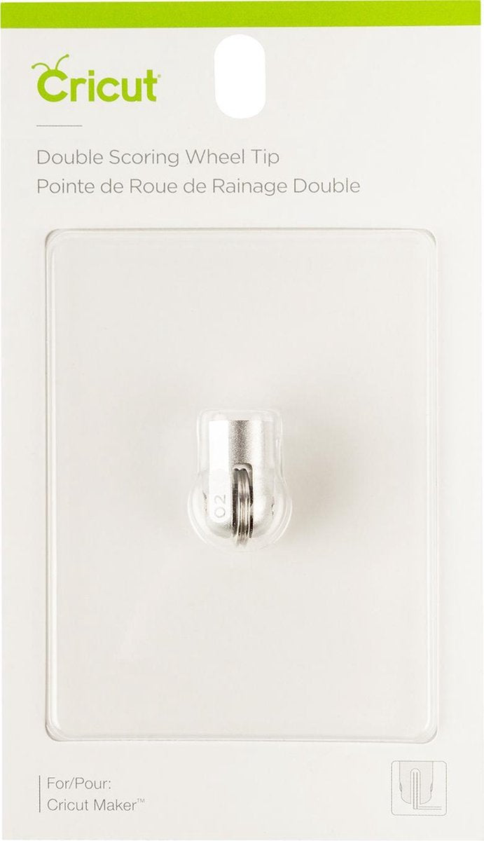 Cricut 2007448 couteau à double rainage métal