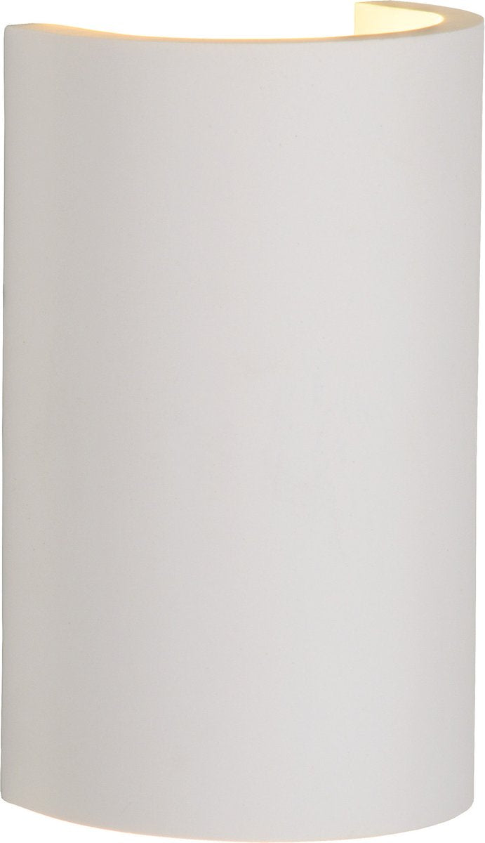 Lucide gipsy - applique - 1xg9 - blanc - japandi