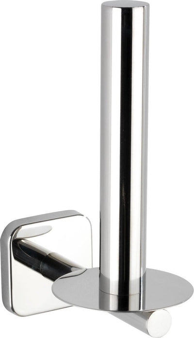 Wenko porte-rouleau de papier toilette mezzano 8 x 18 cm acier inoxydable argent