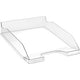 Corbeille à courrier exacompta combo midi transparent
