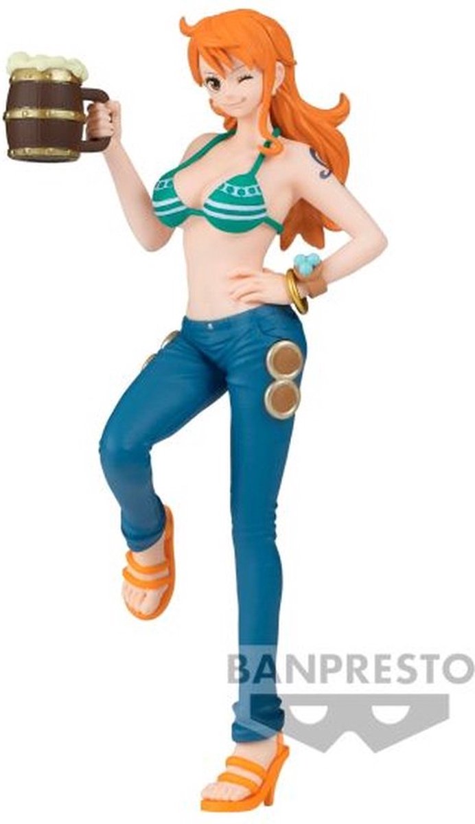 Banpresto co., ltd. une pièce - c'est un banquet !! - statue nami 16cm