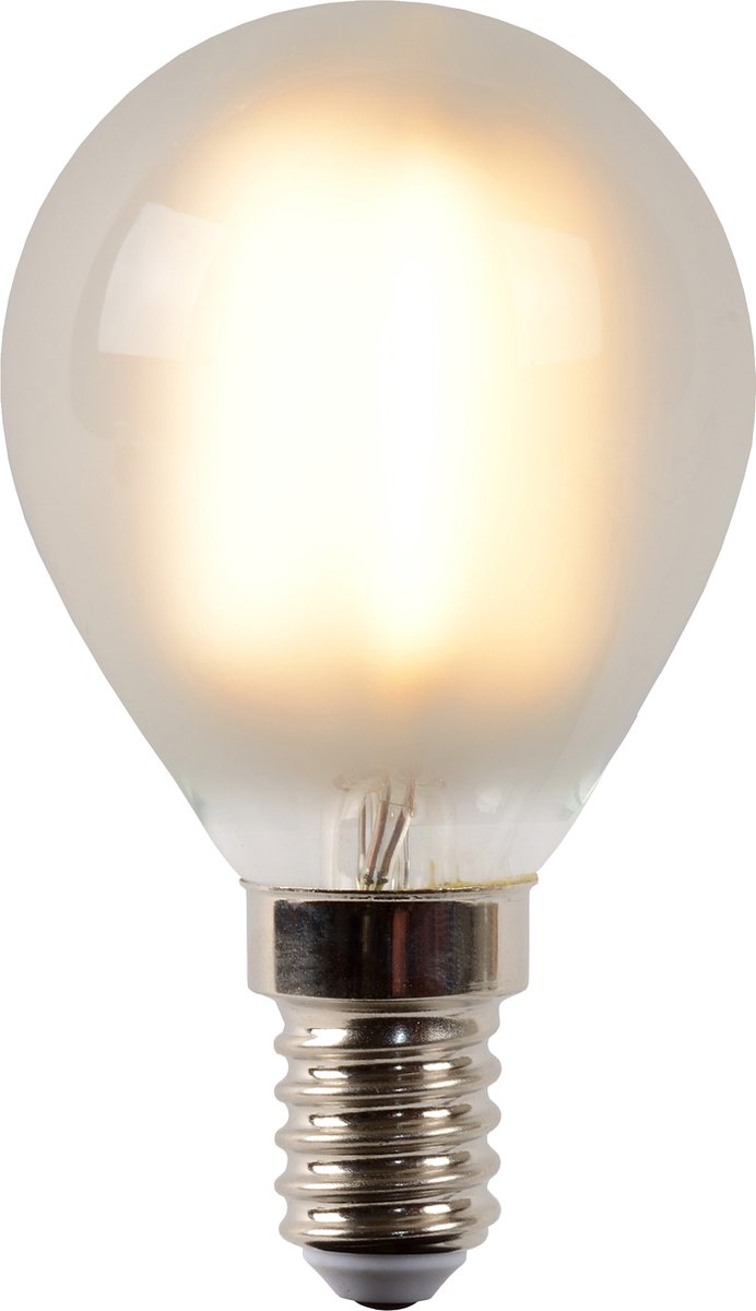 Lucide p45 - lampe à filament - ø 4,5 cm - LED dimmable - E14 - 1x4W 2700K - mat