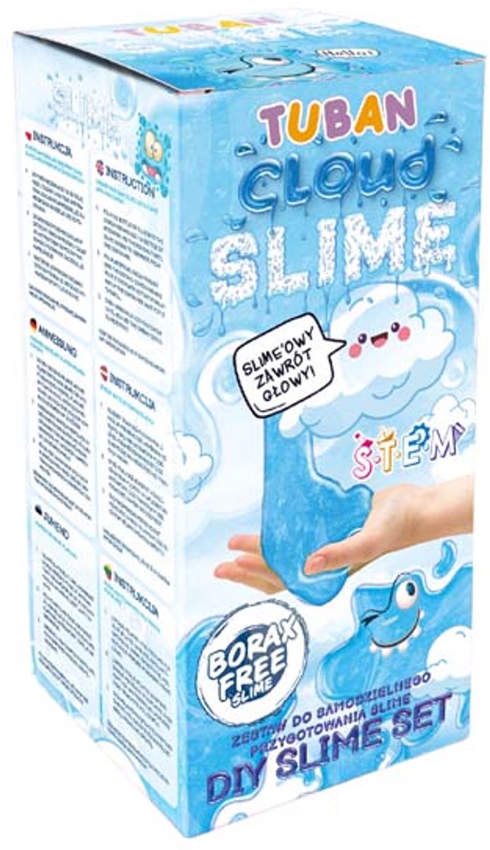Tuban - kit - diy slime - nuage