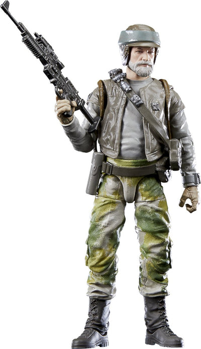 Disney hasbro star wars - star wars épisode vi 40e anniversaire série noire rebelle commando figurine 15 cm - multicolore