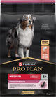 Pro plan purina® ® peau sensible moyen adulte - nourriture sèche pour chien - saumon - 10 kg