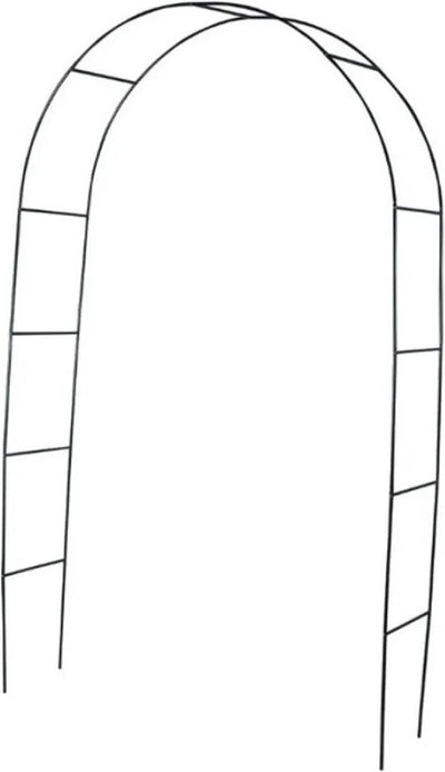 Floraland greenmill - arche à roses pour plantes grimpantes - arche de jardin support à roses décoration acier 240cm