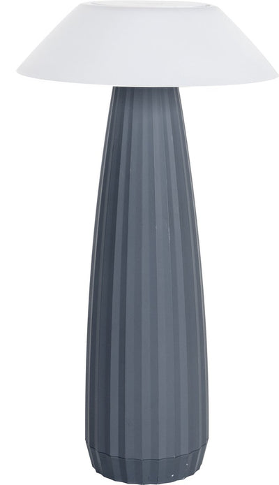 Bo-camp - lampe de table - stérope - gris - rechargeable - 100 lumens