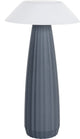 Bo-camp - lampe de table - stérope - gris - rechargeable - 100 lumens