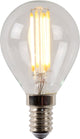Lucide p45 - lampe à filament - ø 4,5 cm - LED dimmable - E14 - 1x4W 2700K - transparent