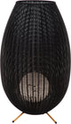 Lucide colin ip44 - lampadaire rechargeable intérieur extérieur - batterie rechargeable - led 3 stepdim - 1x3w 3000k - ip44 - noir