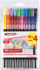Feutres Edding e-1200-20s, lot de 20, modèle 1200, couleurs : 1-12, 14, 17, 19, 20, 58, 83, 87, 88