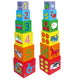 Boîtes empilables Viga, dimensions 48x11x11 cm, 6 parties 1 set
