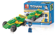 Sluban City Motors M38-B0172 Streetracer 63 pièces - afbeelding 1