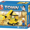 SLUBAN M38-B0176 Excavatrice de la ville 62 pièces