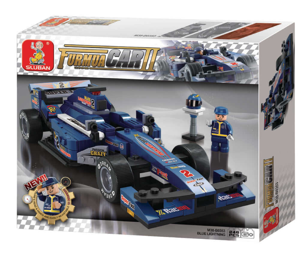 SLUBAN M38-B0353 RACE CAR 287 pièces
