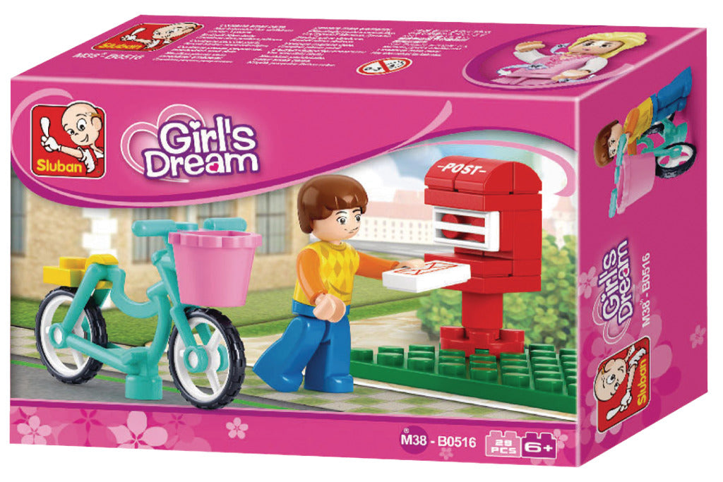 SLUBAN M38-B0516 Girls Dream Letter Box