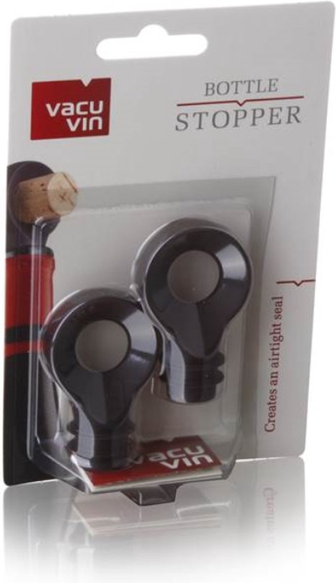 Bouchon de bouteille Vacuvin lot de 2