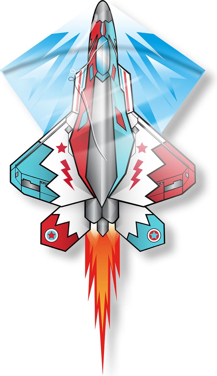 Kites Ready 2 Fly Pop-up Nylon Vater Plane
