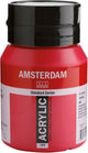 Pot de peinture acrylique série standard Amsterdam 500 ml magenta primaire 369