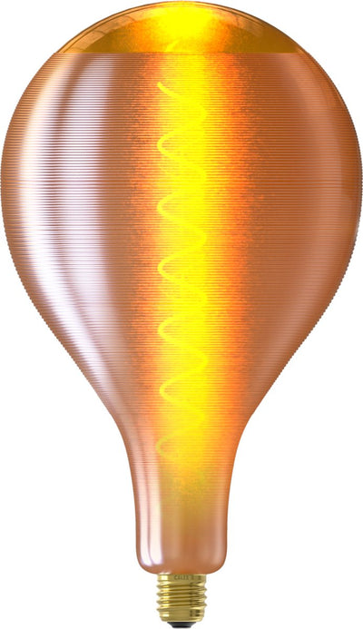 Lampe LED série soie Calex - ps160 - or - e27 - 4w - dimmable