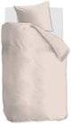 Housse de couette Ambiante coton uni - simple - 140 x 200 220 cm - rose clair