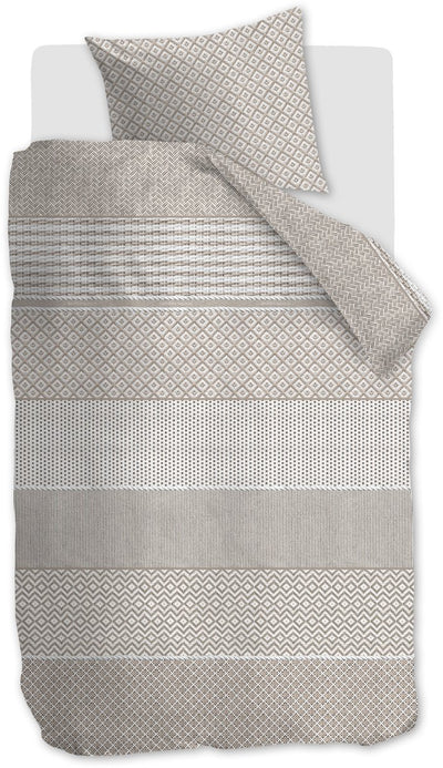 Riviera maison rivièra maison francesco housse de couette - simple - 140 x 200 220 cm - sable