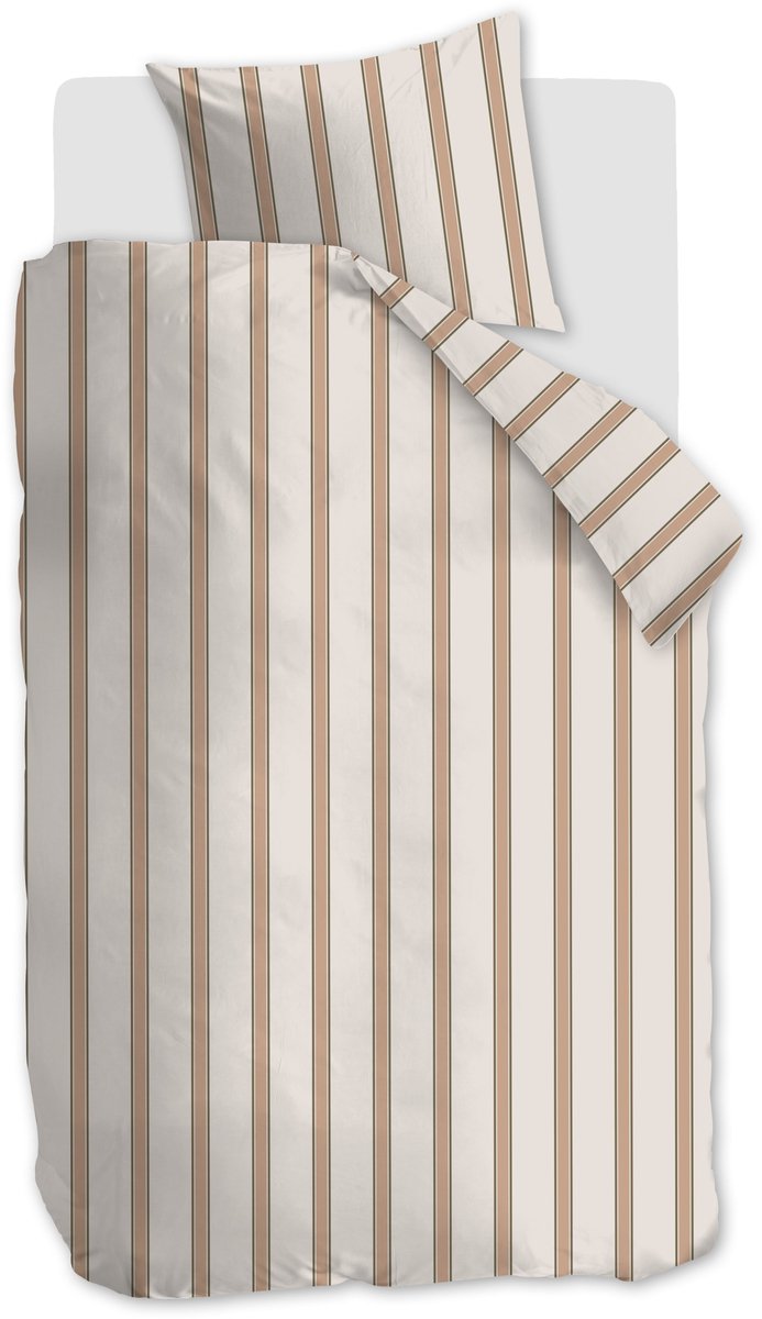Housse de couette Vtwonen fun stripe - simple - 140 x 220 cm - naturel