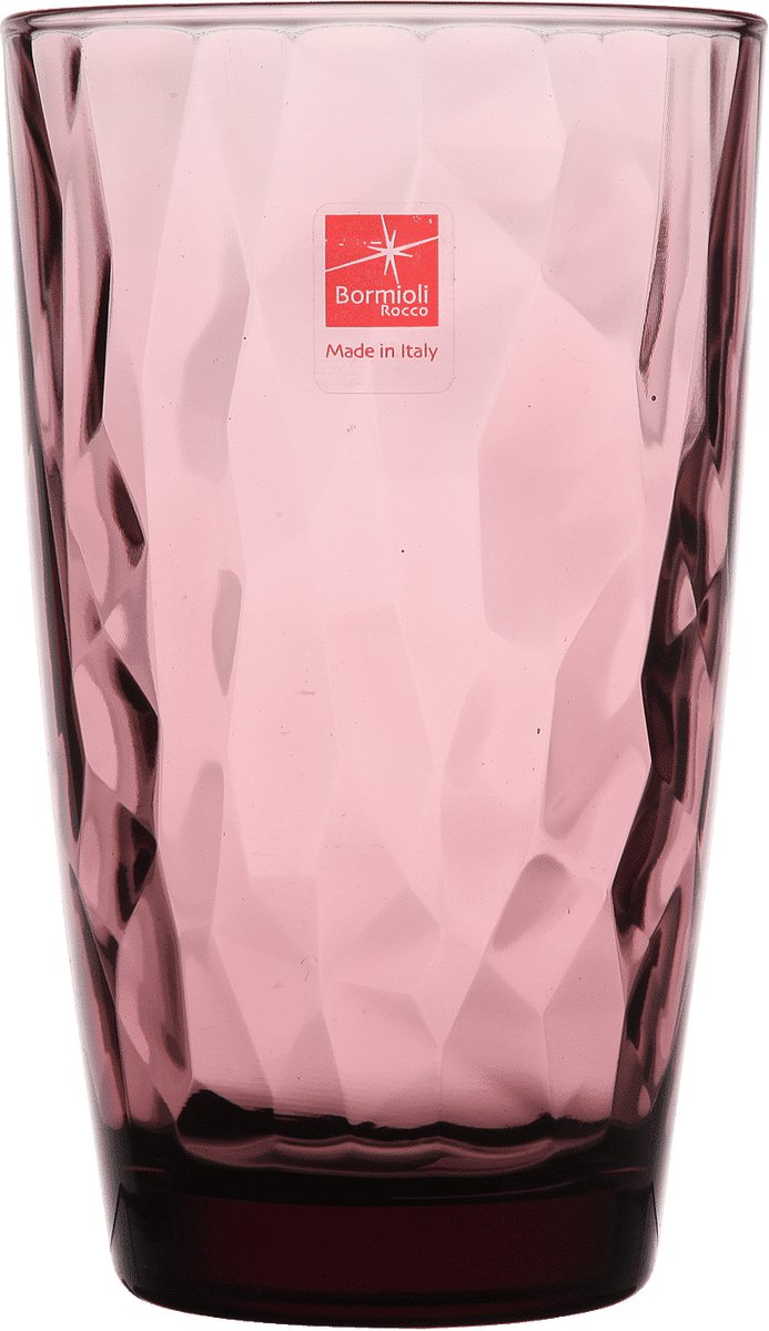 Verre à long drink Bormioli Rocco Diamond 47 cl violet - 6 pièces