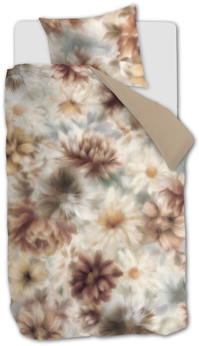 Housse de couette Beddinghouse tuuli - simple - 140 x 200 220 cm - naturel