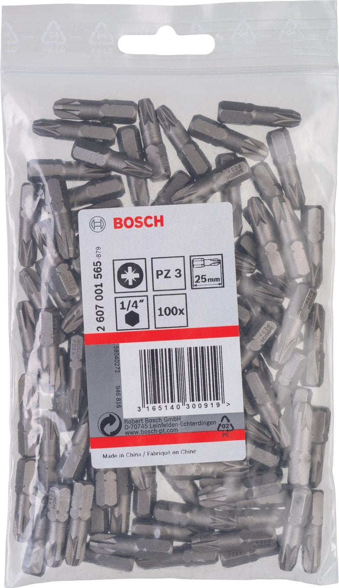 Bosch - xh-tors pz3 - 25 pièces