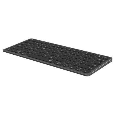 Rapoo uck-6001 clavier ultra fin 8 en 1 hub multiport USB-C noir