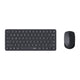 Rapoo 9010m ensemble combiné clavier qwerty(nl) + souris noir